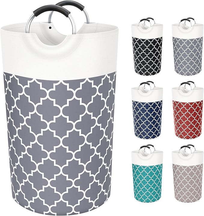 Large Laundry Basket Laundry Hamper Bag Washing Bin Clothes Bag Collapsible Tall
