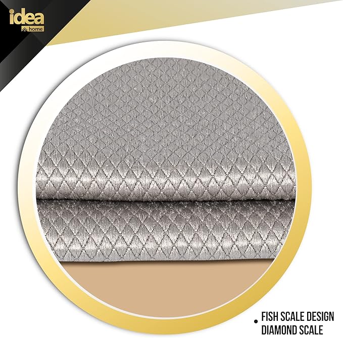 Idea Home Premium Fish Scale Microfiber Cloth – Ultra-Clear, Lint-Free &