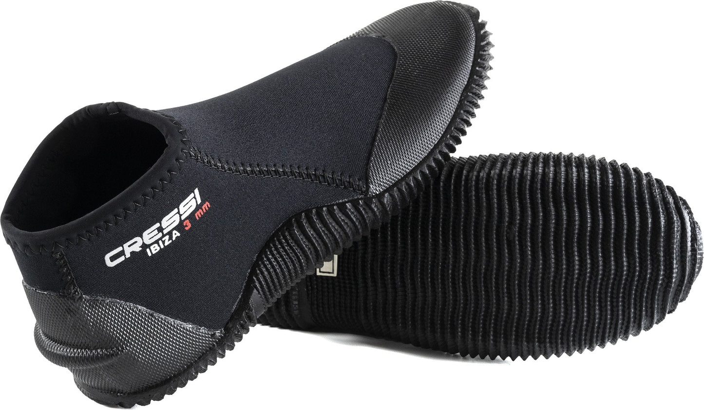 Cressi Ibiza 3mm, Black/Black, US Man 10 | US Lady 11