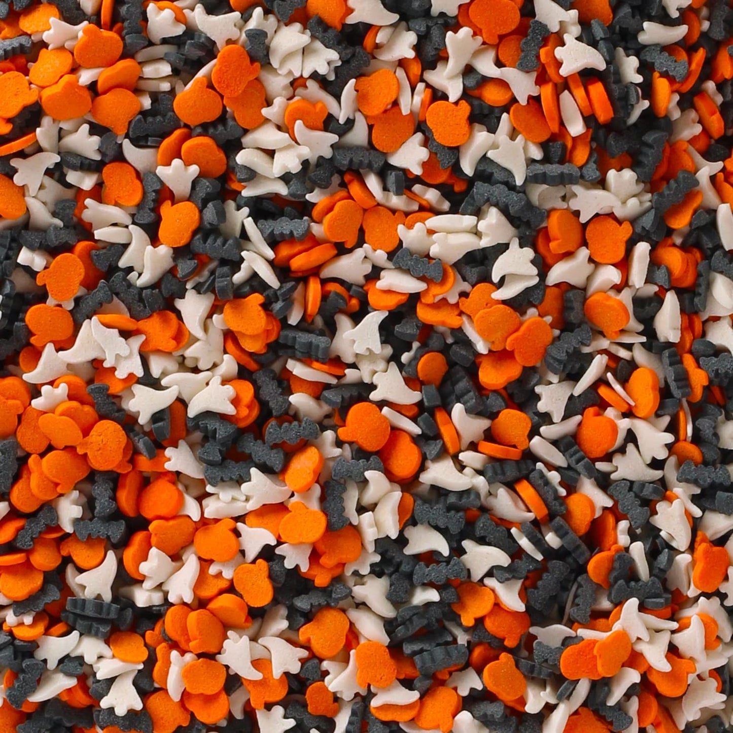 Halloween Sprinkles - 10 ounces - Ghost Bat Pumpkin Confetti Quins - Spooky Dessert Topping Mix - Halloween Jimmies for Cakes, Cupcakes, Cookies