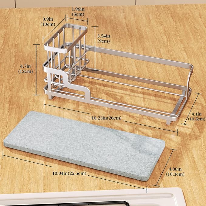 Consumest Sponge Holder for Kitchen Sink