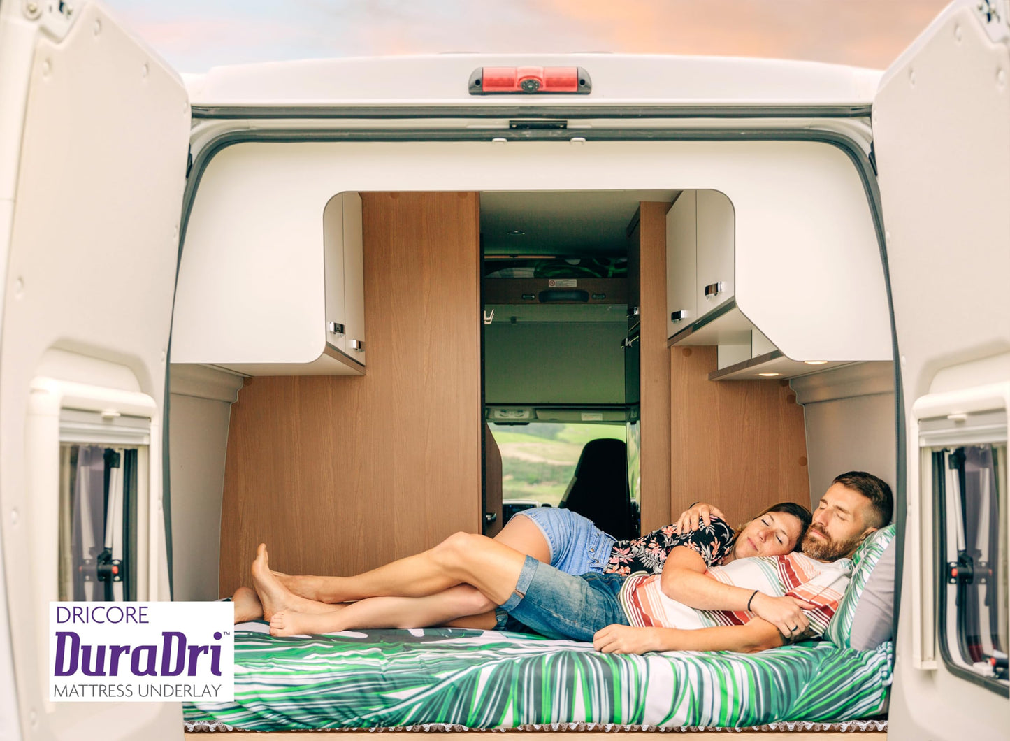 DRICORE DuraDri Mattress Underlay for RVs, Boats, Campers, and Beds Creating Air Flow for a Dry and Comfortable Experience (Queen)
