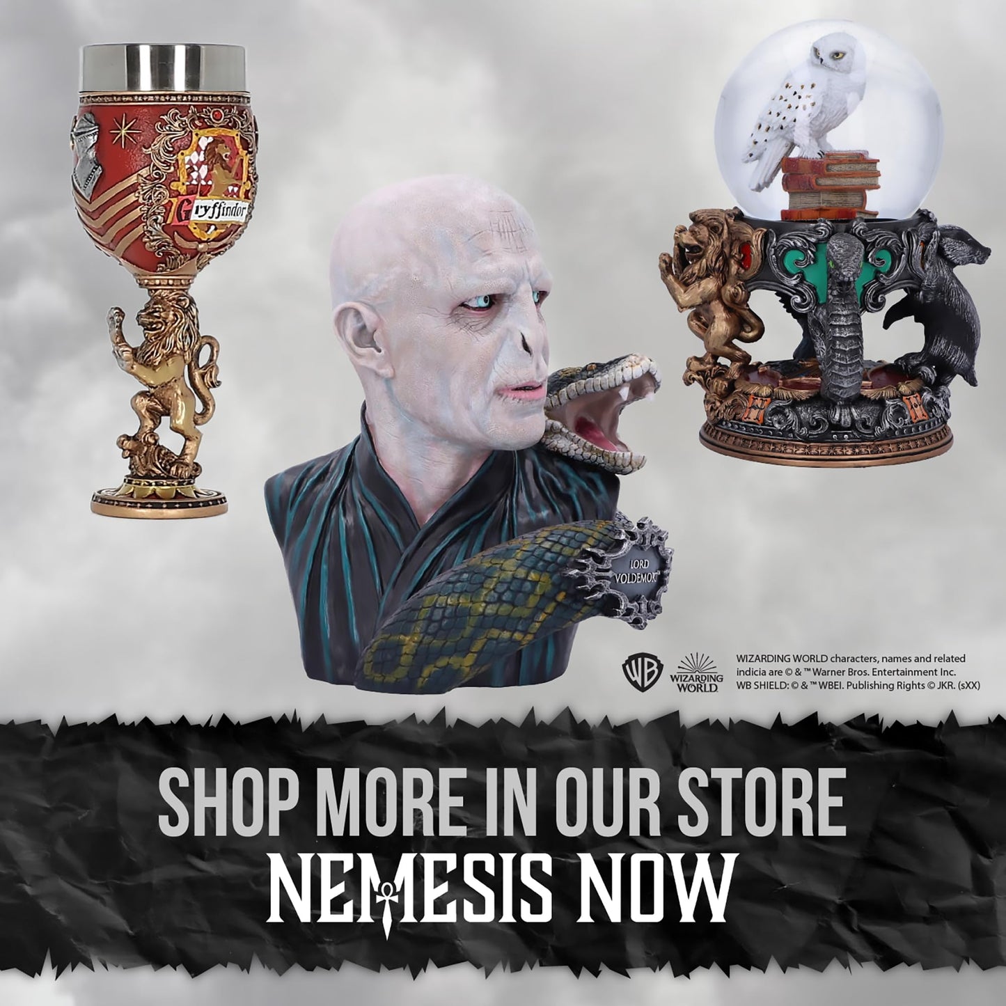 Nemesis Now Harry Potter Goblet, Hand Painted Harry Potter Collectible Chalice, Wizarding Wrold Cup, Ideal Gift for Potterheads - Hogwarts
