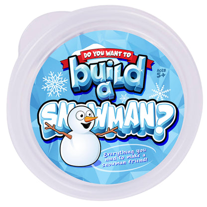 Kangaroo 3 Pack Build a Snowman Kit Snowballs Toys for Kids Stocking Stuffers - Snow Play Winter Toys Christmas Crafts DIY - Snow Man Kit Outdoor Modeling Clay Craft - Xmas Stocking Stuffers for Kids