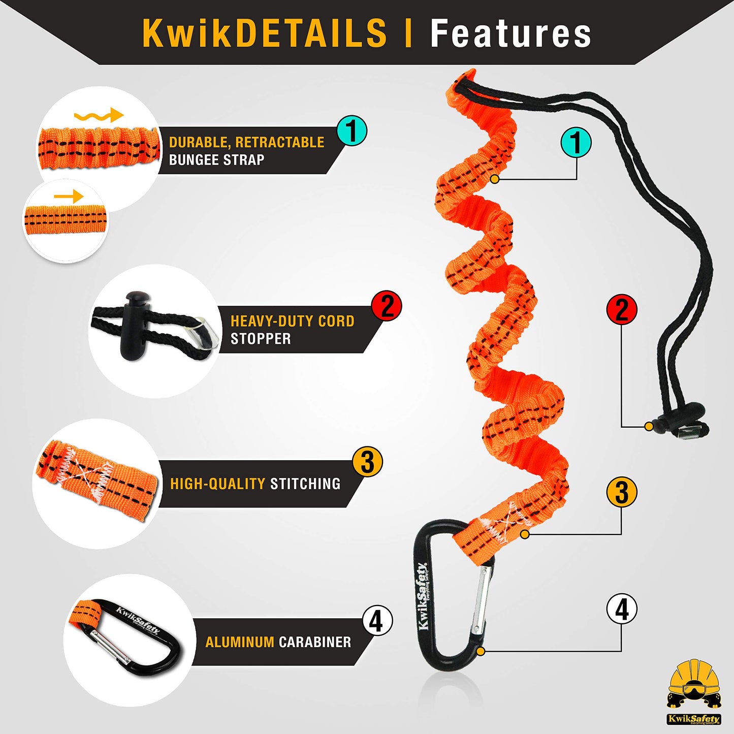 KwikSafety - Charlotte, NC - TSUNAMI BUNDLE [Premium BRAIDED ROPE] Vertical Lifeline, Safety Harness, Safety Lanyard, Cross Arm Strap, Tool Lanyard, Roof Anchor, 10L Dry Bag ANSI OSHA | 25 FT.