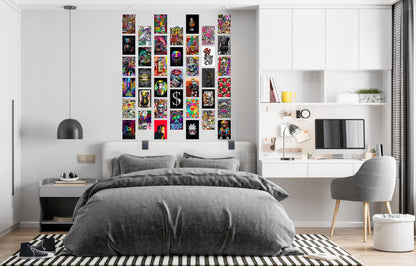 Libemz, 50 Pcs Hypebeast Aesthetic Wall Collage Kit - 4x6 inches - Hypebeast Room Decor, Aesthetic Wall Collage Kit Cool Posters Prints for Teen Boys Men Guys Girls Room Bedroom Dorm Decor, Posters for Room Aesthetic, Cool Posters (Hypebeast)
