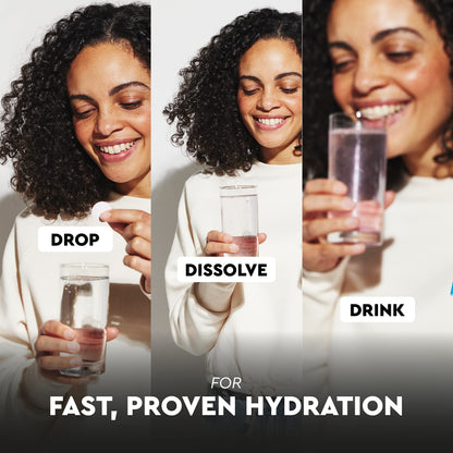 O.R.S Hydration Tablet with Electrolytes for Rehydration, Wellness, Travel, Sports & Recovery | Vegan, Gluten-Free & Low-Calorie Electrolyte Tablets with Natural Blackcurrant Flavour, 96 Tablets