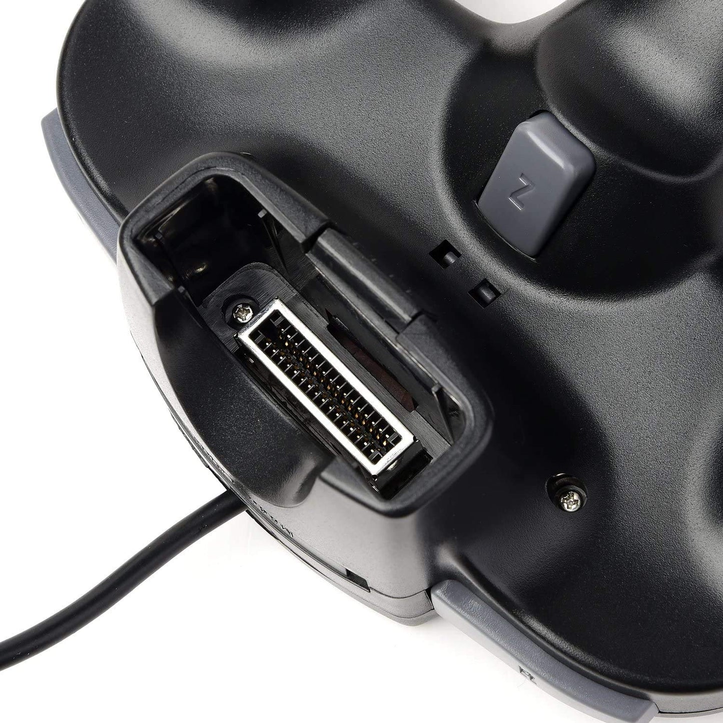miadore N64 Classic Controller, Retro N64 64-bit Remote Gamepad Joystick for N64 Console Video Game System (Black)