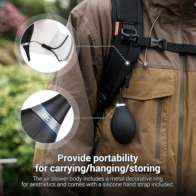 Soft Tip Silicone Camera Dust Blower Lens Air Blower