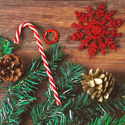 Whaline 25 Pcs 1.6-2.4 Inches Christmas Pine Cones Decoration with String, Natural Rustic Pinecones Bulk Ornaments for Crafting for Home Accent Decor, Fall Thanksgiving Tree Decoration