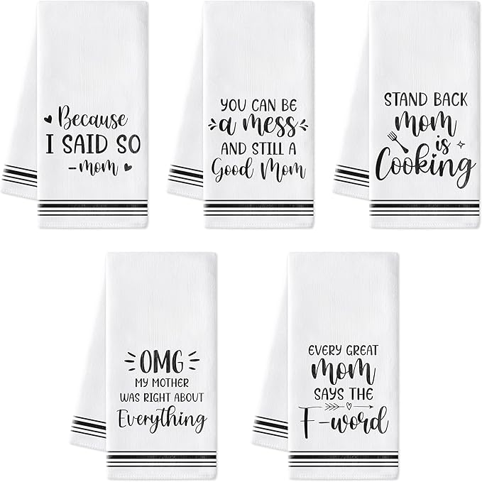 R HORSE Funny Kitchen Dish Towels