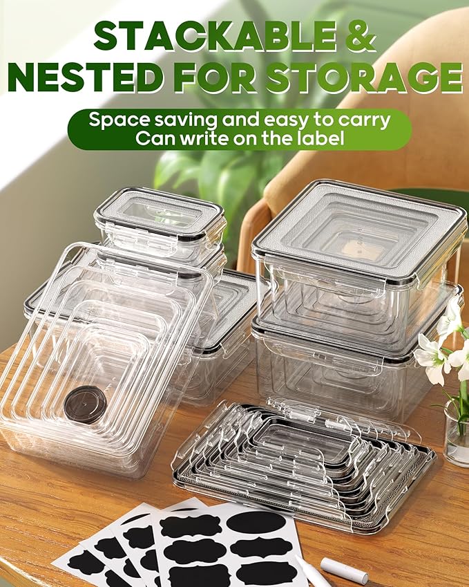 70 PCS Food Storage Containers