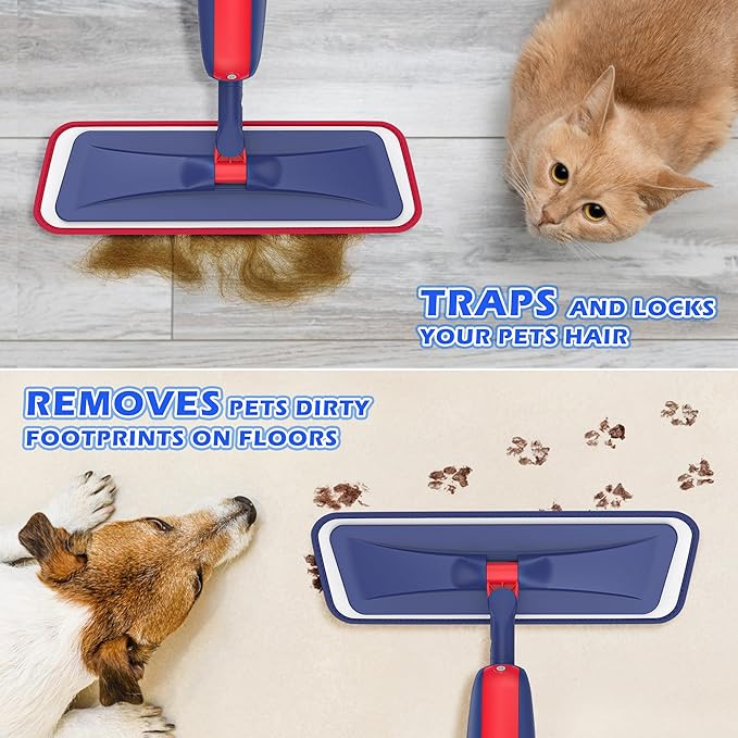 Spray Mops for Floor Cleaning: MEXERRIS Wet Dust Mops