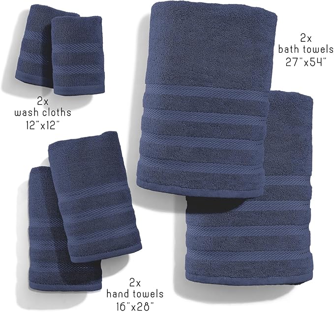 Hearth & Harbor Bath Towels for Bathroom