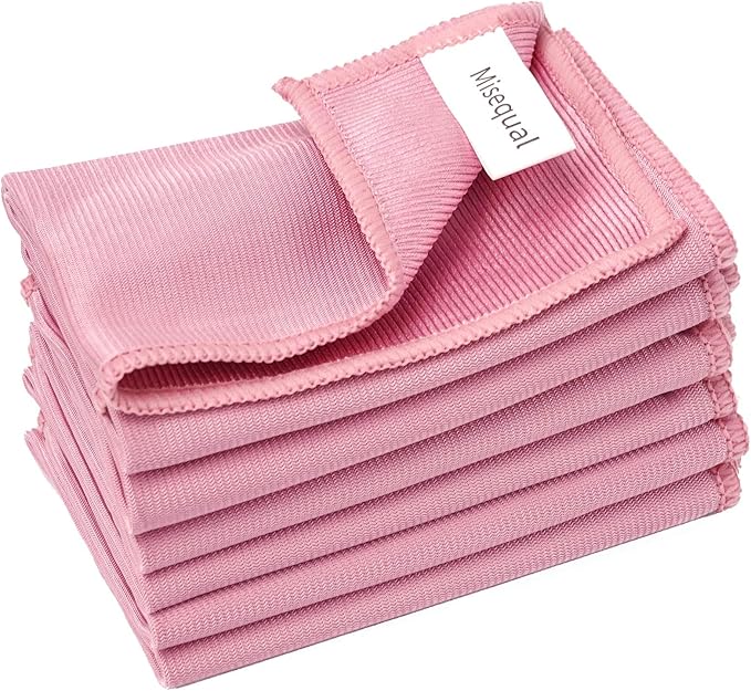 6 Pack Glass Cleaning Cloth Microfiber Cleaning Cloth