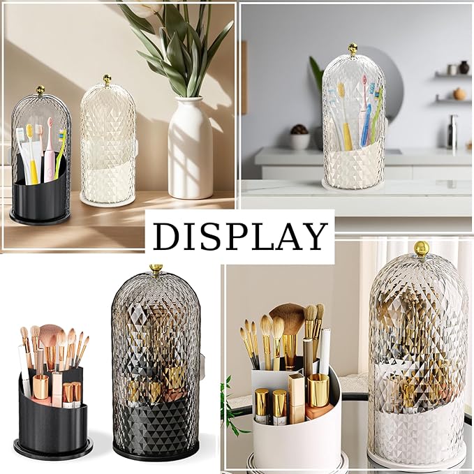 Multifunctional Rotating Toothbrush Holders