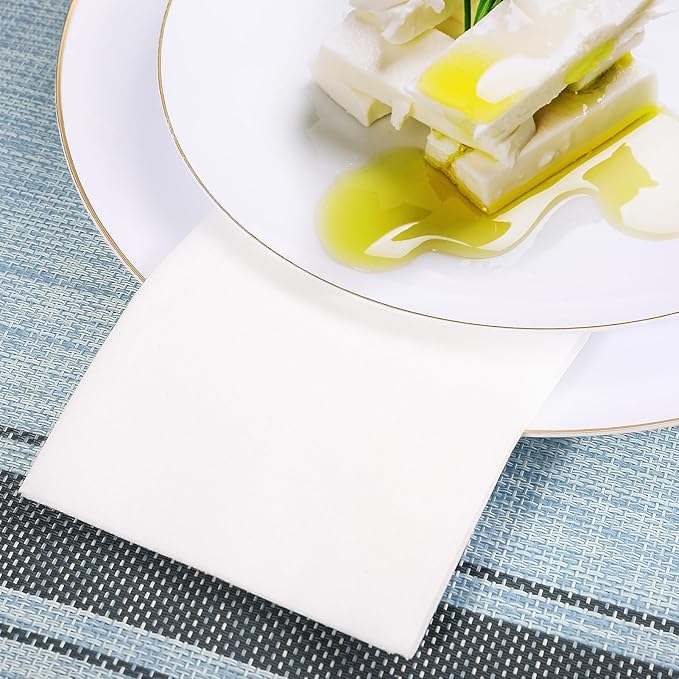 200 Pack Disposable Guest Towels Soft and Absorbent Linen Feel Paper Hand