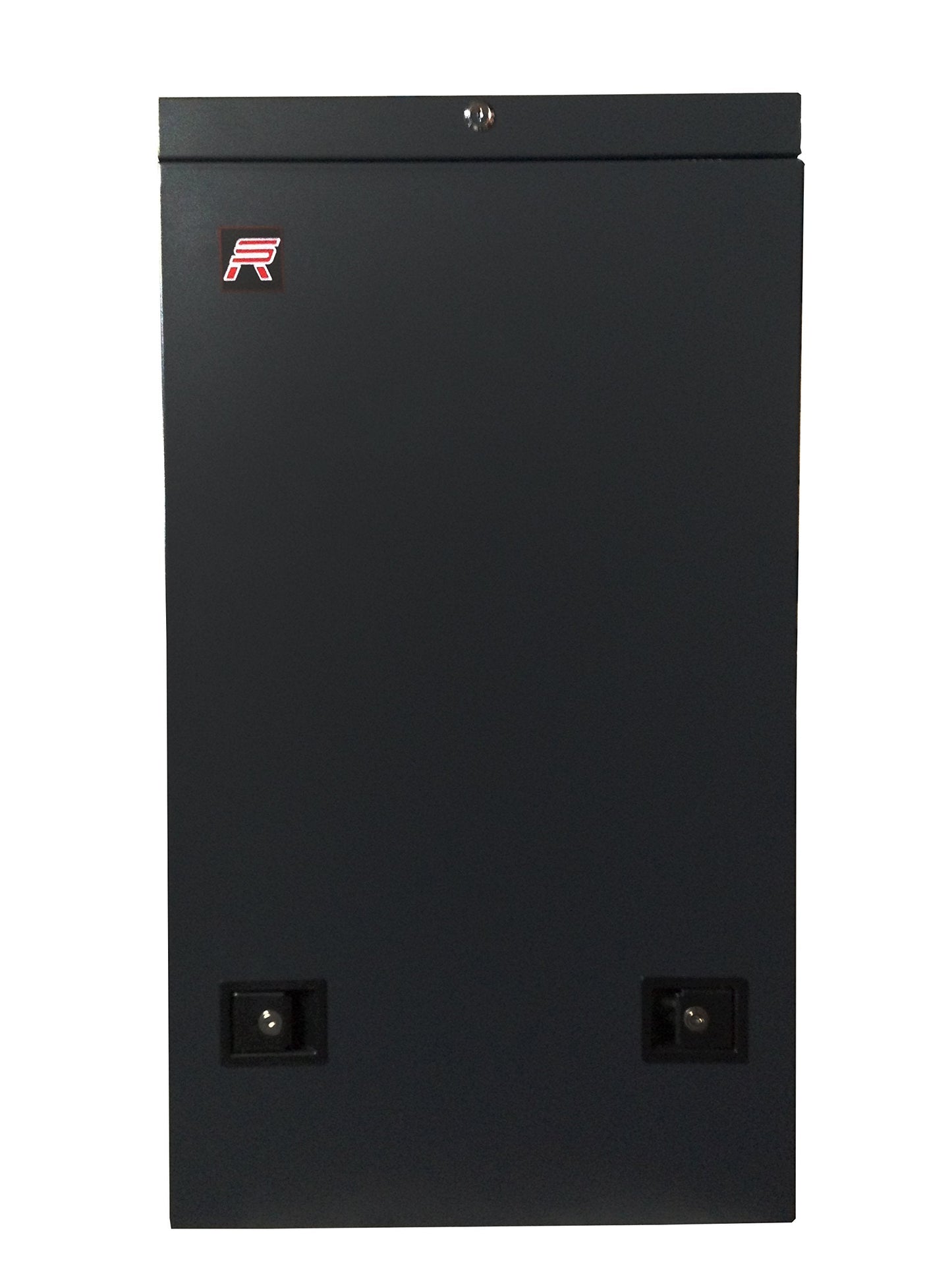 6U Vertical Wall Mount Server Rack Cabinet, 19 Inch Network Enclosure, 35" Full-Length Capacity, Mesh Door, Space-Saving Rack for Switches, Routers, Patch Panels