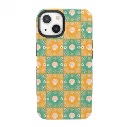 Casely iPhone 13 Case | Be Mine | Tiny Hearts | Compatible with MagSafe | Bold Protective Case Design