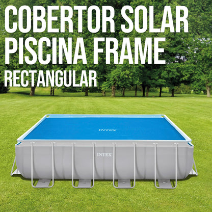 Intex Solar Cover for Ultra Frame Rectangular 400 x 200 cm Solar Tarpaulin Blue