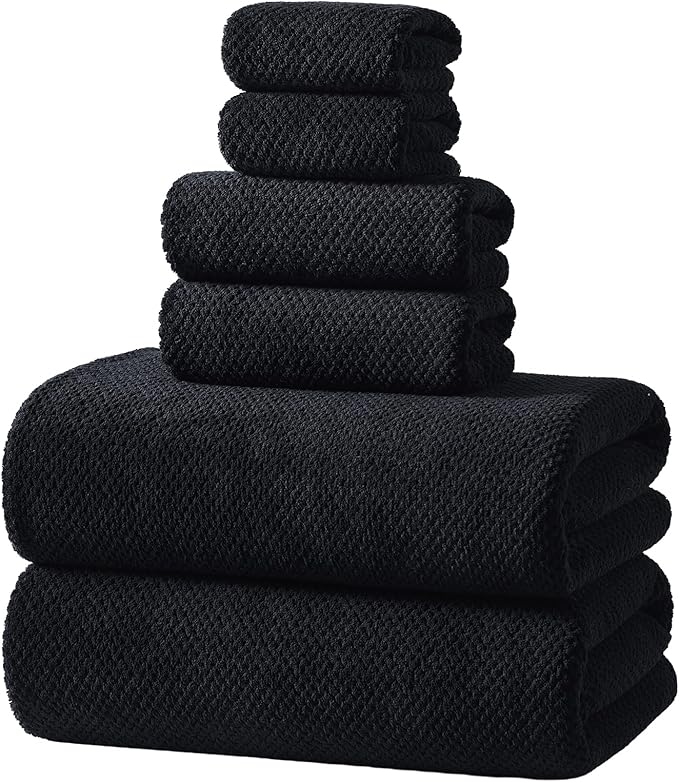 REDKISS 6-Piece Bath Towel Set