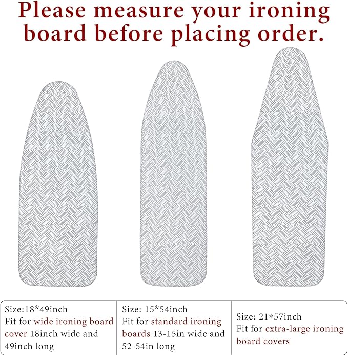Dalykate Ironing Board Cover 21 x 57