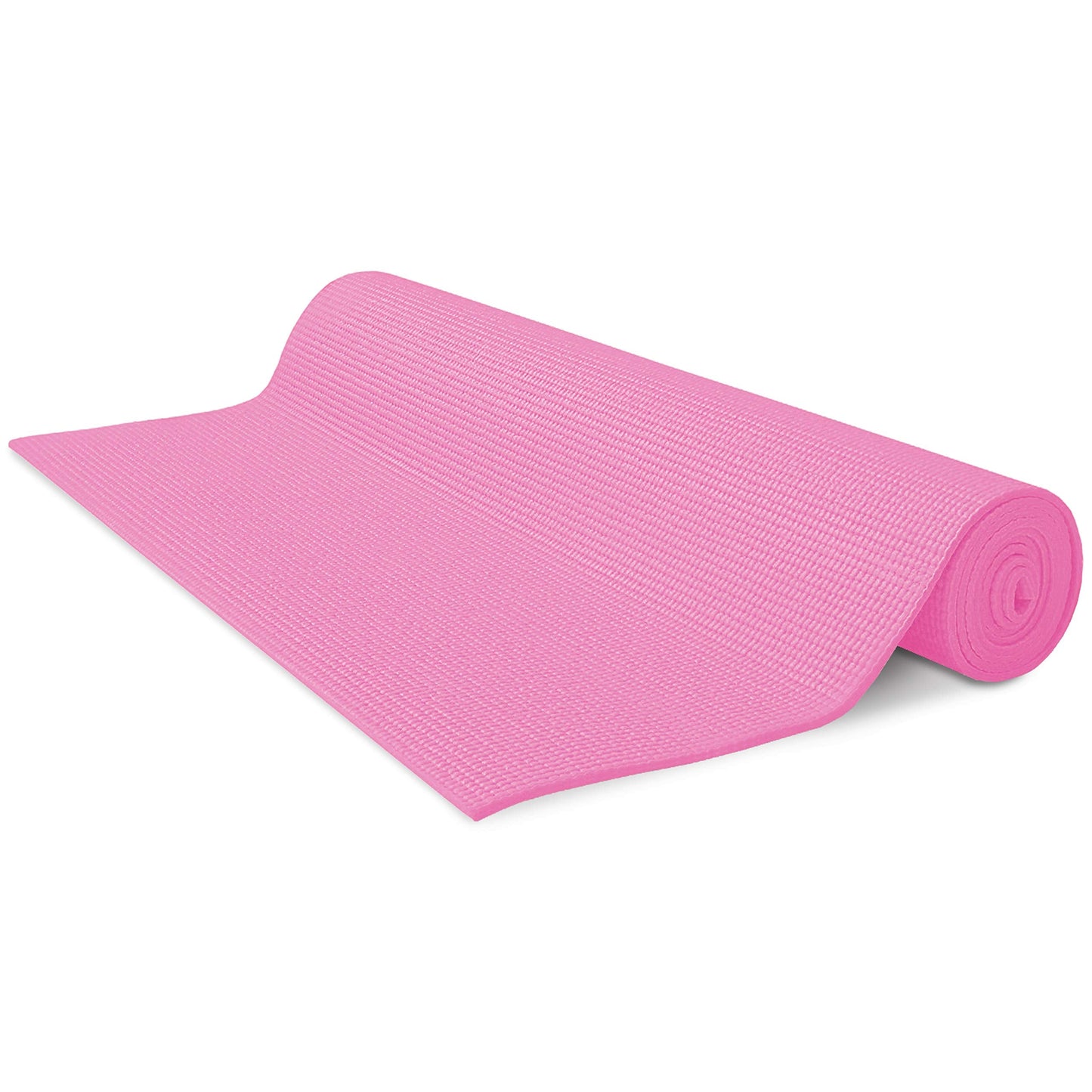 Bean Products Yoga Mat for Exercise - Non Slip Thick Comfortable Workout Floor Mat for Adults and Kids - Eco Friendly Foldable Yoga Mat for Yoga, Pilates, Gym and Stretching