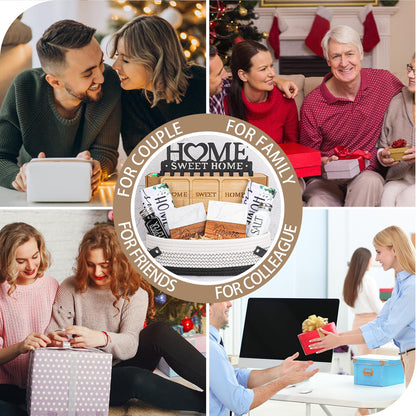 House Warming Gifts New Home,Unique Housewarming Baskets for Couples, Clients, Women, Men, Closing Gift for Home Buyers Realtors,First House Gift Ideas, New Apartment