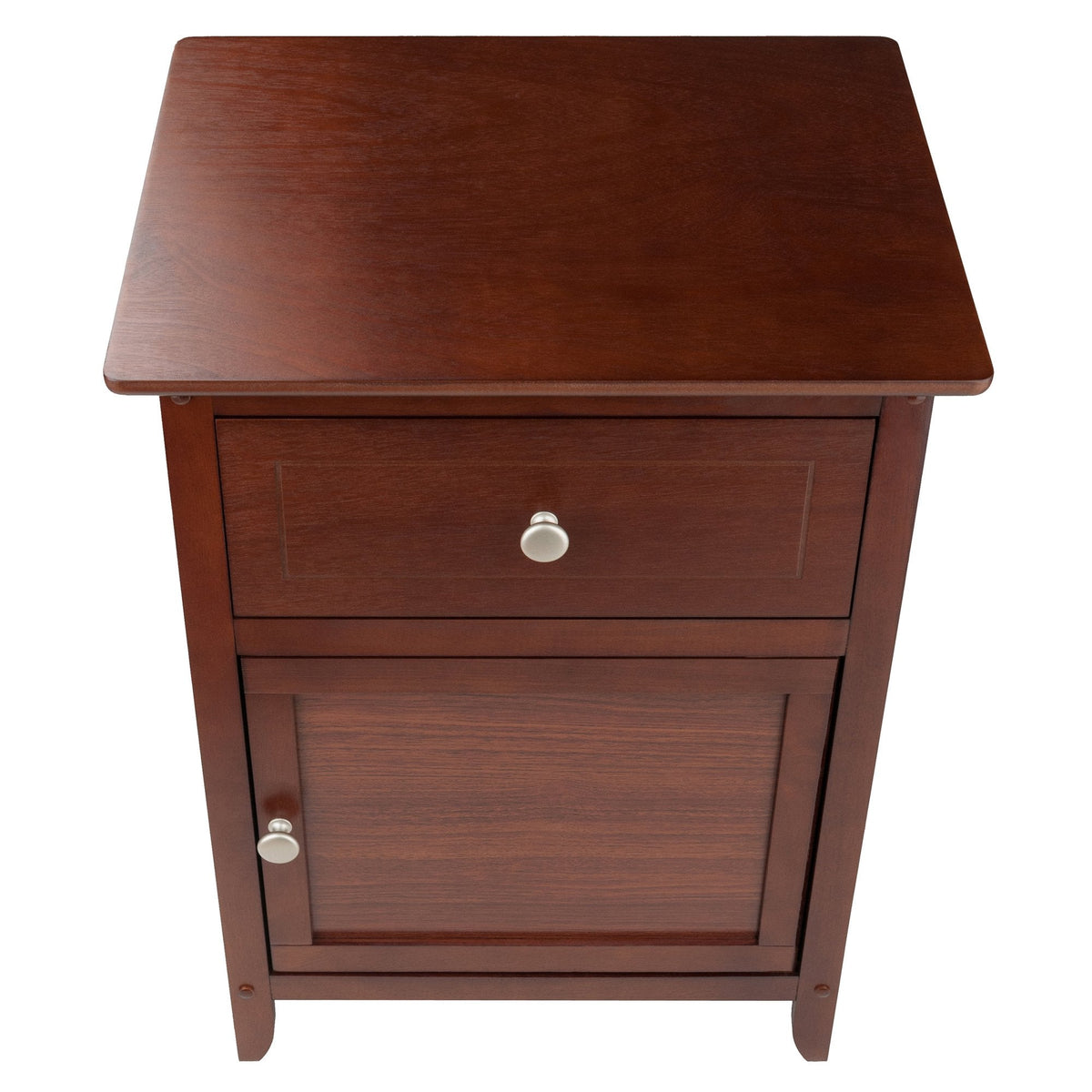 Winsome 25 x 18.9 x 14.96-Inch Wood Night Stand/Accent Table, Brown (94215)