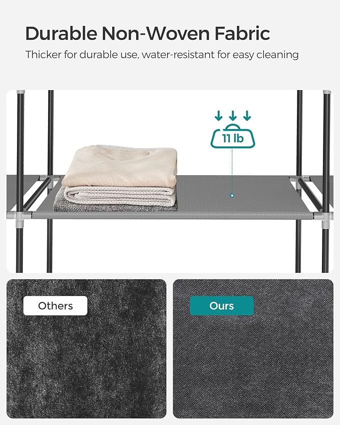 SONGMICS Portable Closet, Wardrobe Closet Organizer