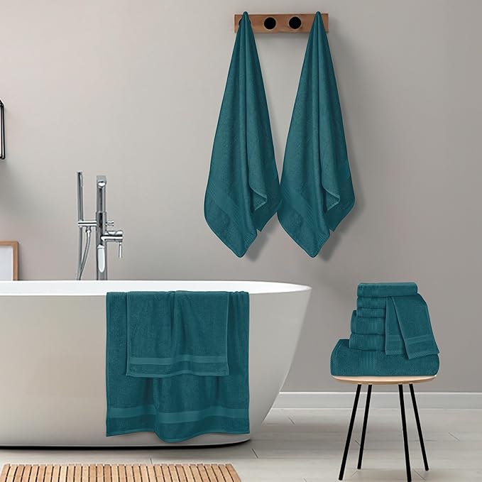 GLAMBURG Ultra Soft 24-Piece Towel Set