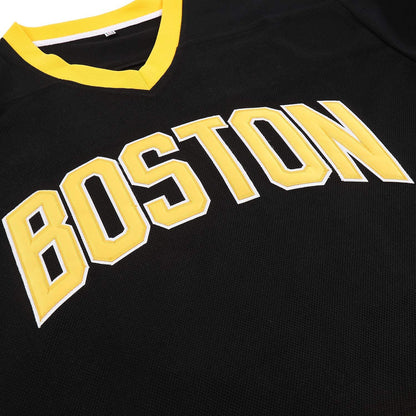 Boston Happy Gilmore #18 Adam Sandler 1996 Movie Ice Hockey Jersey Stitched Letters and Numbers S-XXXL