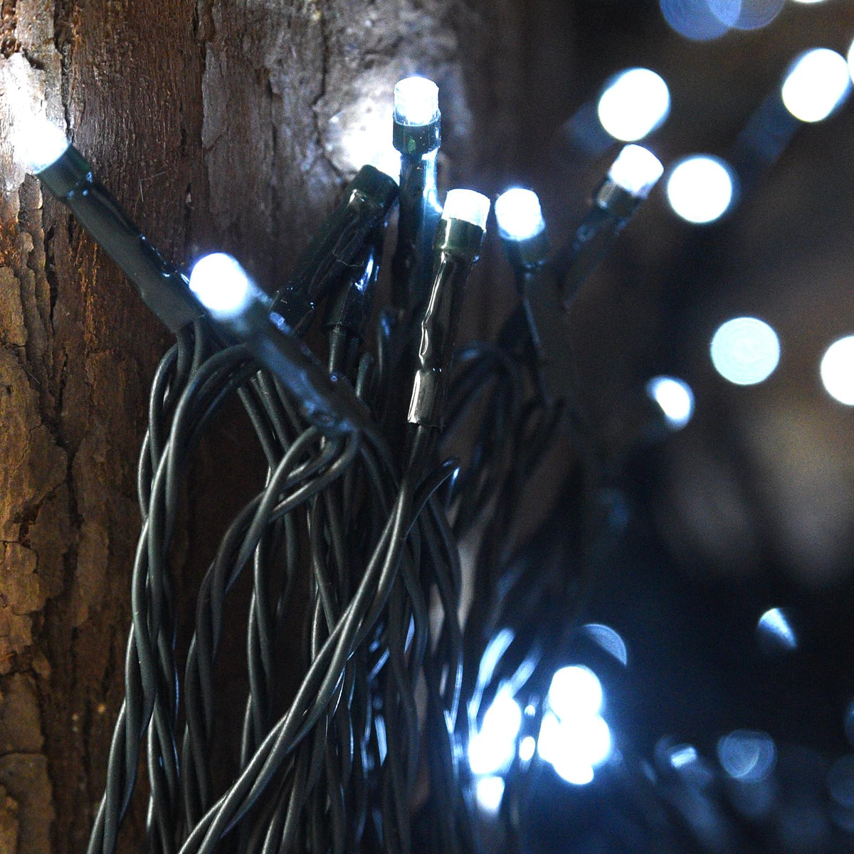 Dailyart Solar String Lights Outdoor, 2 Pack 240 Led Solar Fairy Lights for Outside Waterproof 170ft Cool White Solar Lights 8 Lighting Mode Solar String Lights for Outside,Garden,Courtyards,Trees