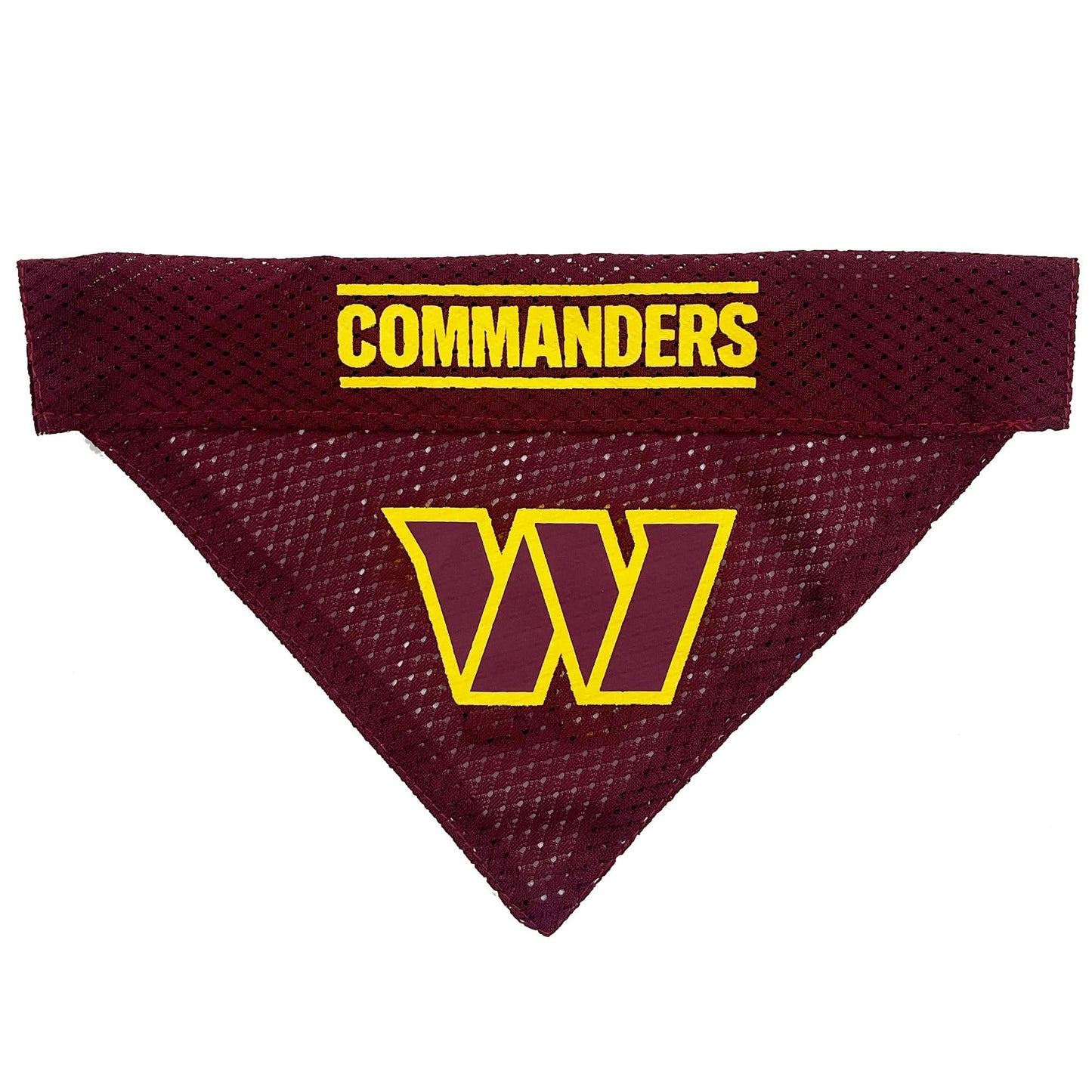 Pets First unisex adult NFL Pet Bandana, Washington Commanders, Large-Extra Large