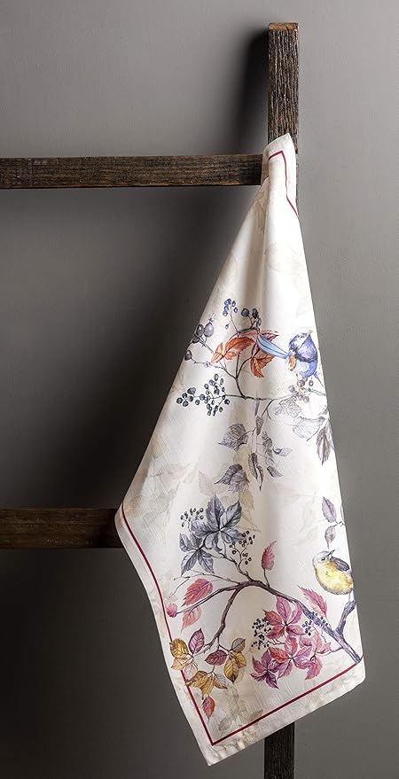 Maison d' Hermine Kitchen Towels Set of 3 100% Cotton 20" x 27.5" Reusable