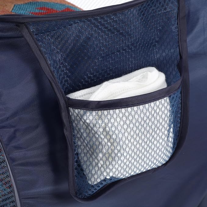 5 Pack Pop-Up Mesh Laundry Basket, 5 Colors Pop Up Mesh Hamper, Open Laundry