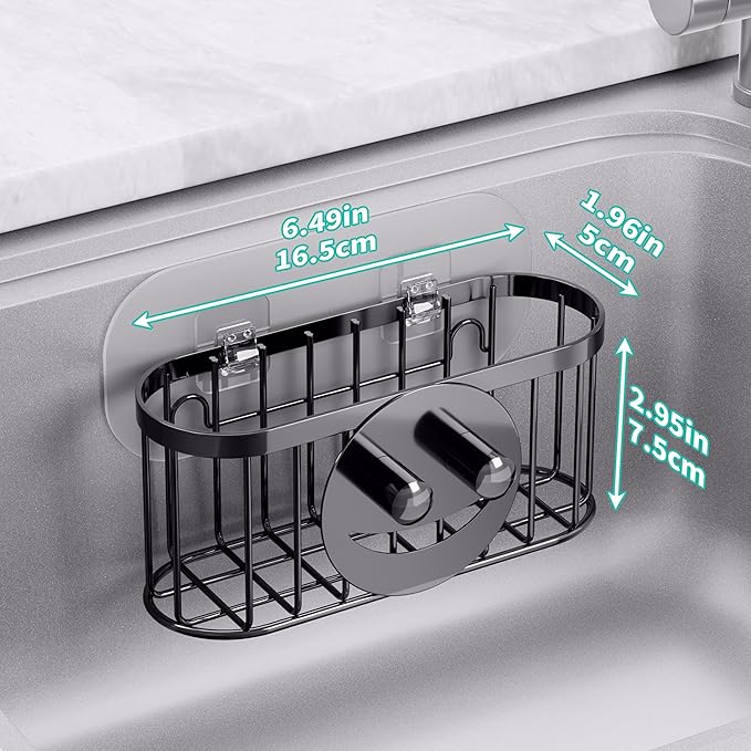 HapiRm Sink Caddy Sponge Holder