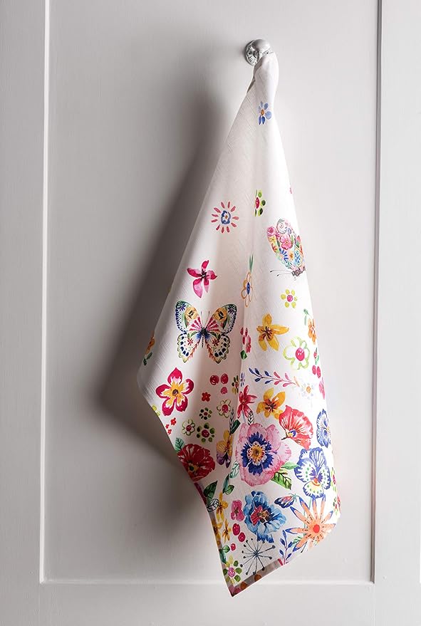 Maison d' Hermine Kitchen Towels Set of 3 100% Cotton 27.50" x 20" Reusable