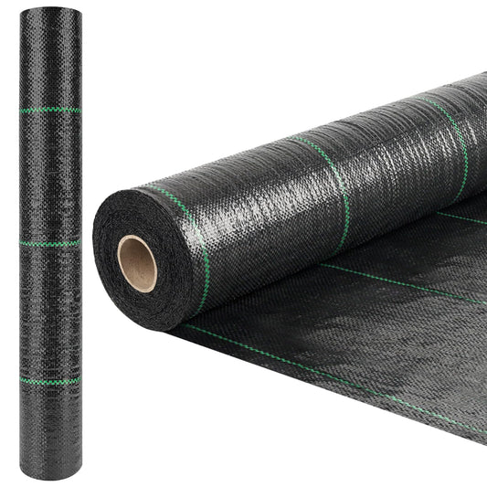 GRASSCLUB 4ft x 300ft Weed Barrier Landscape Fabric Heavy Duty Premium Weed Control Fabric Durable & Eco-Friendly Weed Block Gardening Mat Landscaping Fabric