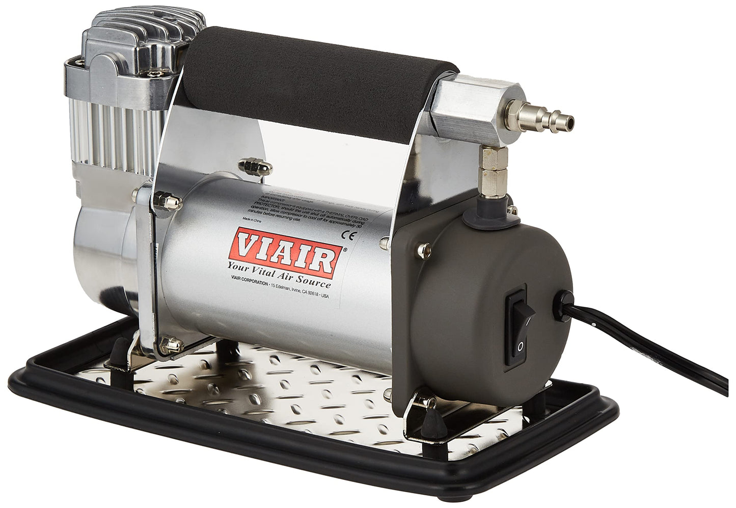 VIAIR 400P-RV/40047 Automatic Portable Compressor, Tire Inflator Kit, Air Compressor for RV, Truck, Jeep, and SUV Tires, Portable Air Pump Kit, RV Accessories, 150 PSI/2.30 CFM