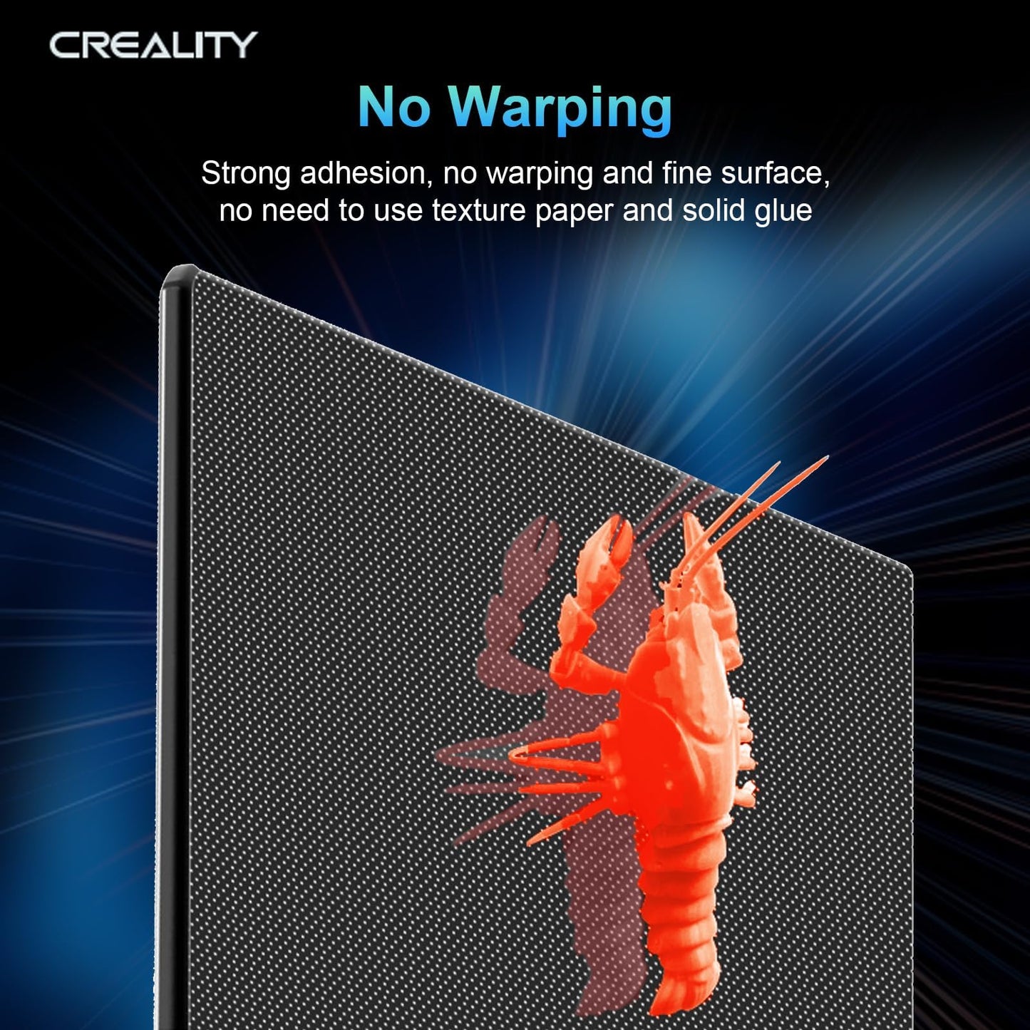 Creality Official Ender 3 Glass Bed Upgraded, High Hardness Durable Glass Platform for 3D Printer, Tempered Glass Build Plate for Ender 3 Pro, Ender 5, Ender 5 Pro, Ender 3 V2, 235x235×4mm
