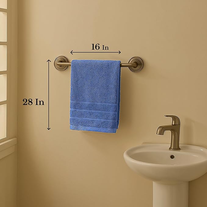 CASA PLATINO Bath Hand Towels for Bathroom