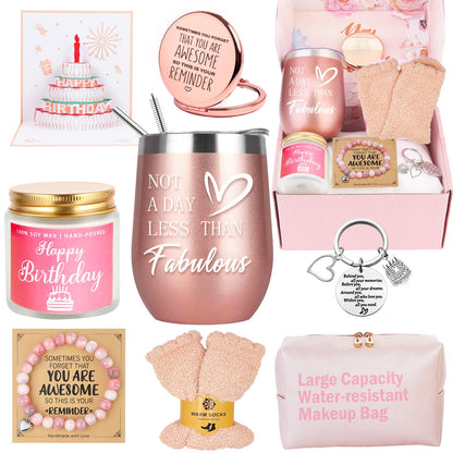 Birthday Gifts for Women Mom from Daughter, Happy Birthday Gifts for Mom Female Sister Daughter Wife Her Girlfriend Bestie, Unique for Women Who Have Everything