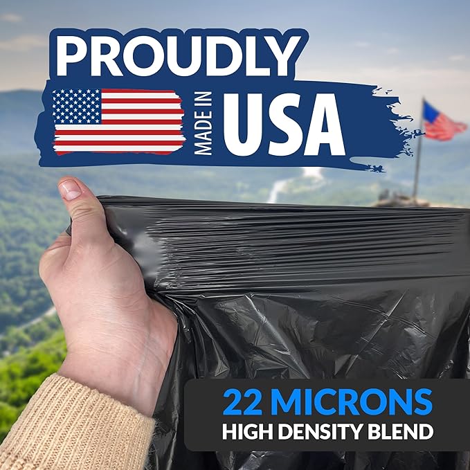 Reli. SuperValue 65 Gallon Trash Bags | 120 Count | Made in USA | Heavy Duty |