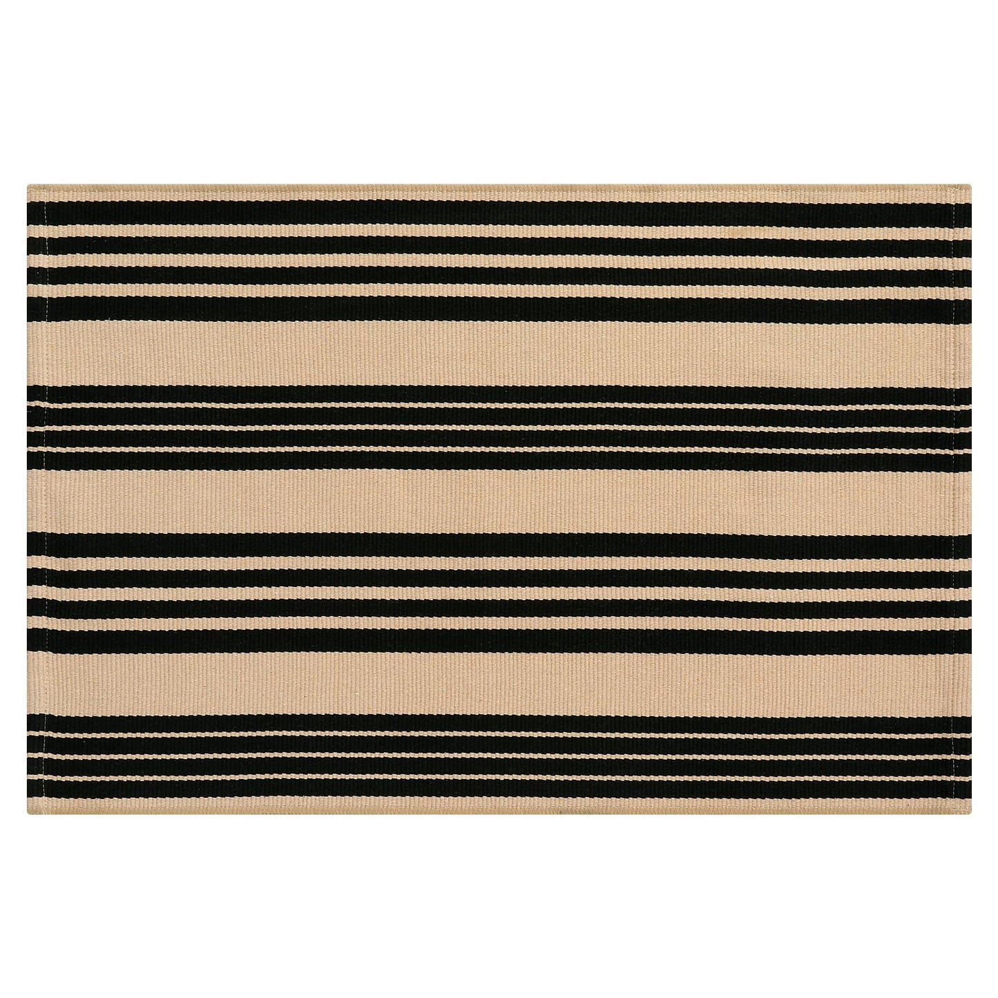 OJIA Fall Front Door Mat Outdoor 24''x35'' Washable Front Door Rug Entry Rug Indoor Outdoor Rugs Halloween Doormat Cotton Woven Striped Small Area Rugs for Porch/Bathroom/Farmhouse/Home Entrance