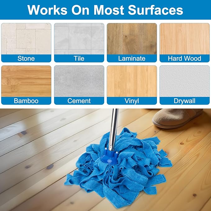 KeFanta Mop, Microfiber Cloth Mops