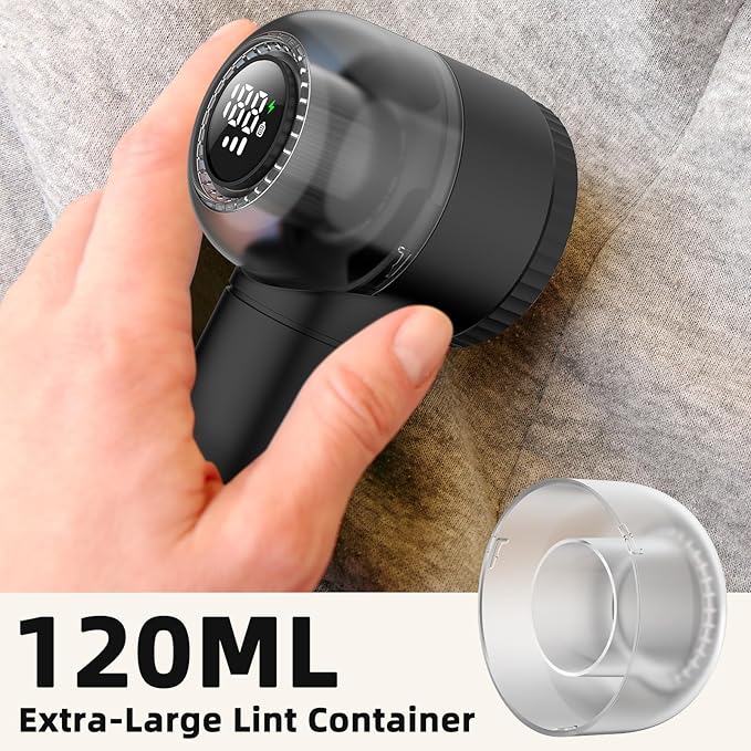 Fabric Shaver Electric Lint Remover Rechargeable Sweater Shaver Dual Protection