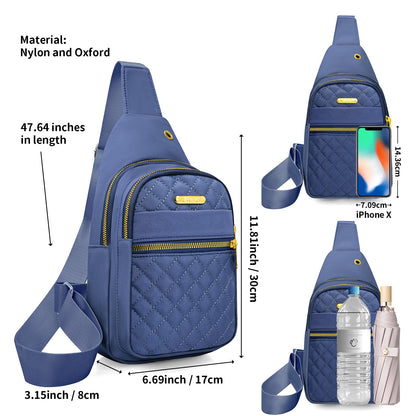 Small Sling Bag For Women Men Casual Crossbody Sling Backpack