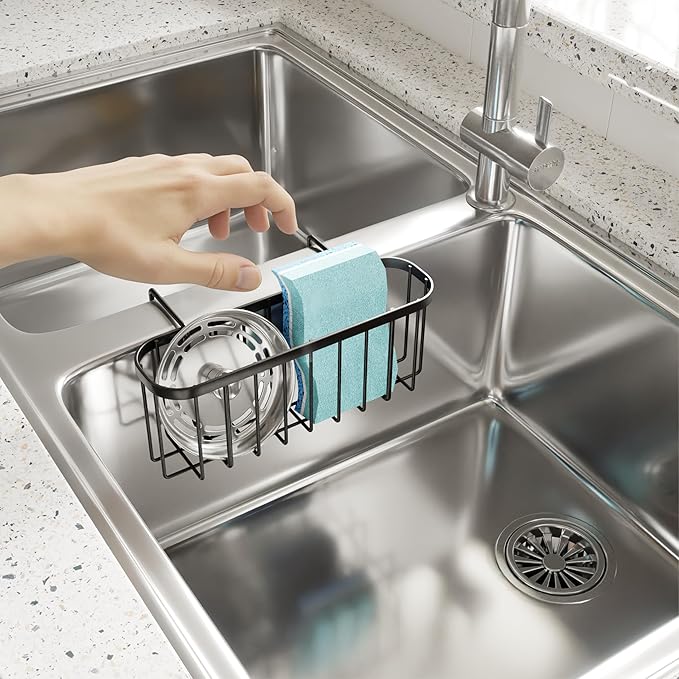 SWTYMIKI Sponge Holder for Kitchen Sink