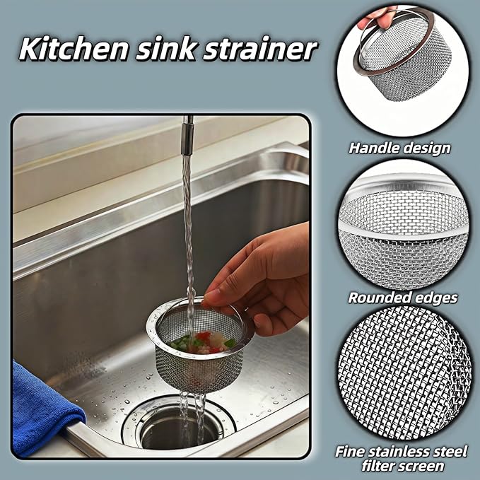 Stainless Steel Kitchen Sink Strainer